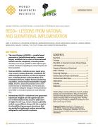 Ending tropical deforestation: REDD+ - lessons from National and Subnational Implementation